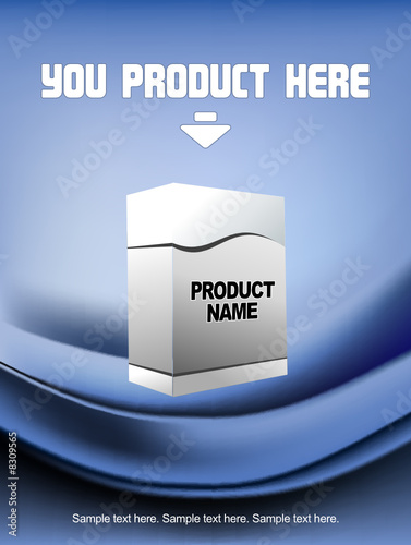 Vector Template background for any product