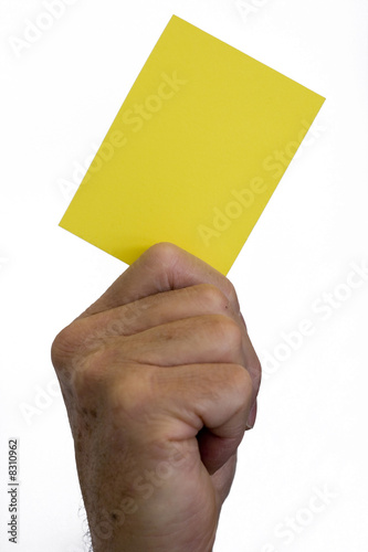 Yellow Card - Last Chance Warning