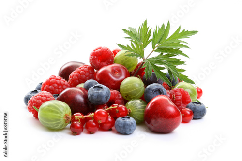 Fototapeta Naklejka Na Ścianę i Meble -  summer fruits