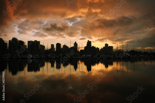 Sunset in Vancouver © Gino
