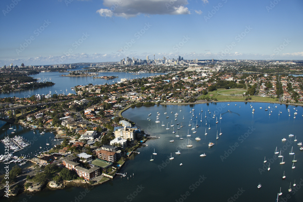 Sydney Australia aerial.