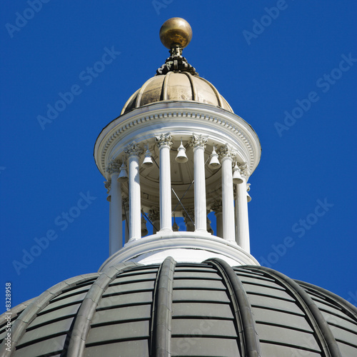 Capitol building dome.