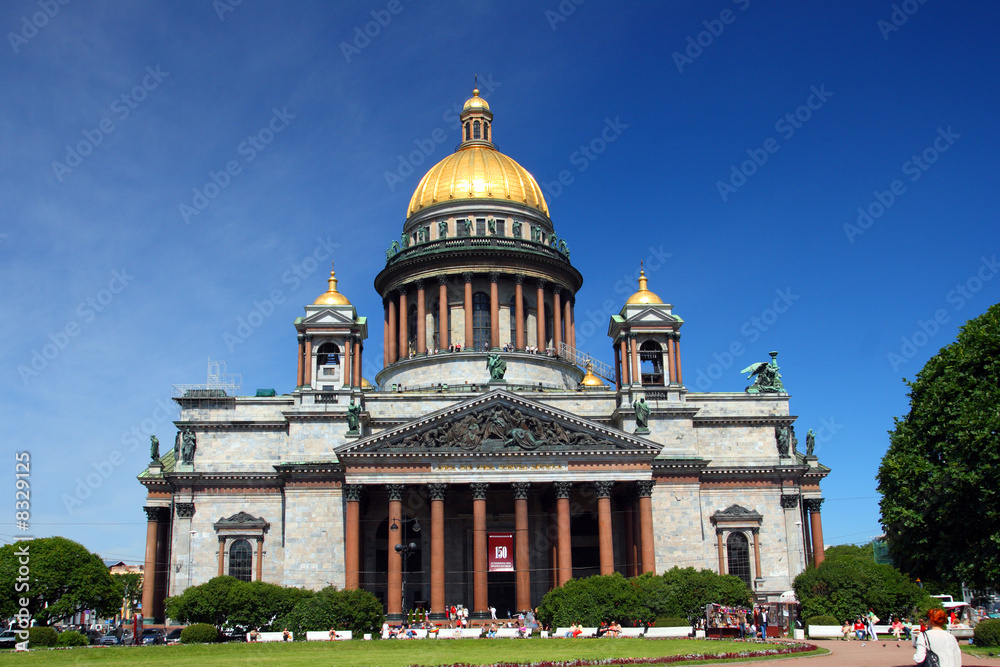 isaakiy cathedral in Saint-petersburg