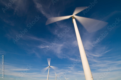 wind turbines