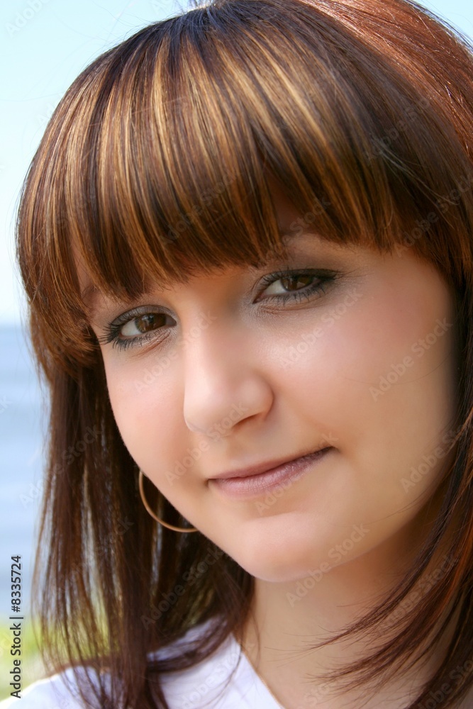 Beautiful young woman Beautiful young woman