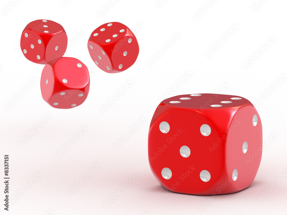 Playing cubes Playing cubes