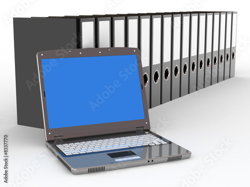 Office files and notebook