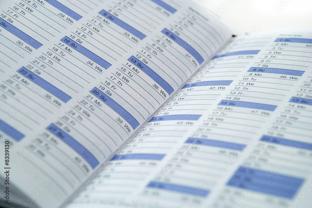 Obraz premium daily planner