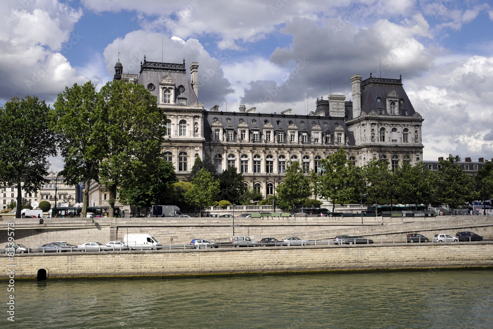 Fototapeta premium hôtel de ville, Paris