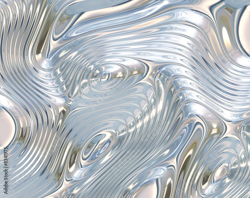 Liquid Metal Background