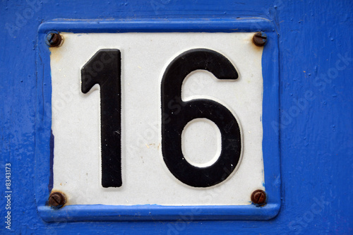 Number 16