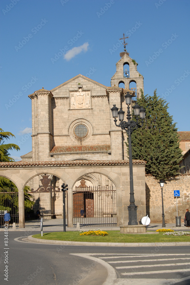 iglesia de santo tomas en Ávila