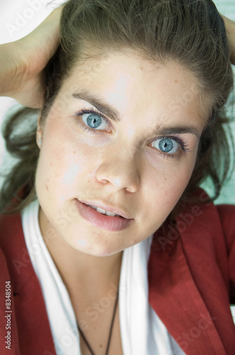 The young woman