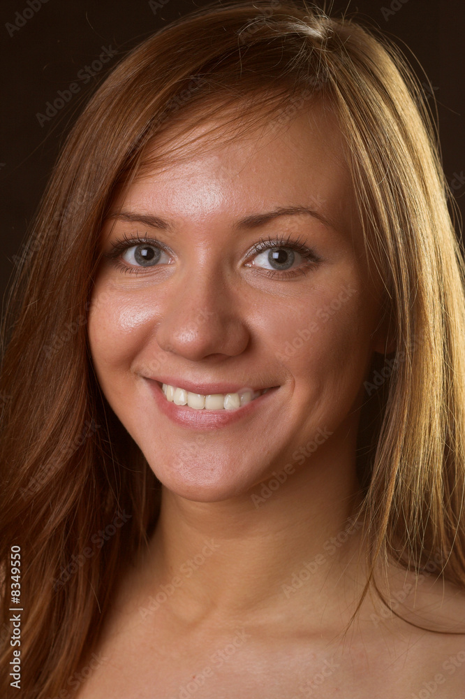 Portrait of a young woman Portrait of a young woman