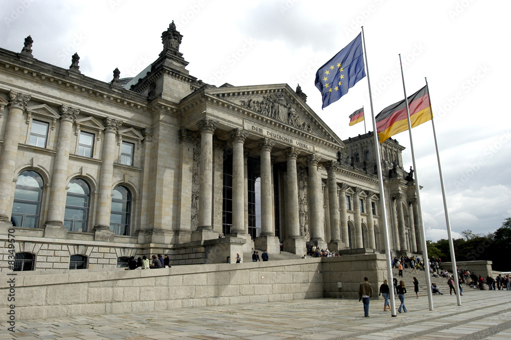 Fototapeta premium Reichstag in Berlin