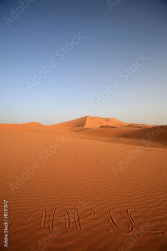 Dune a merzouga