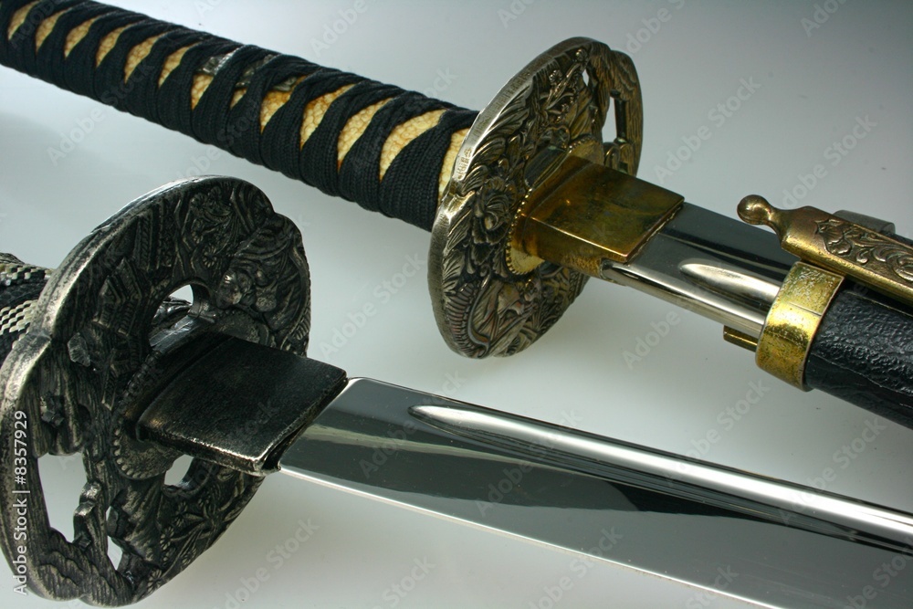 Obraz premium Samurai-Schwerter