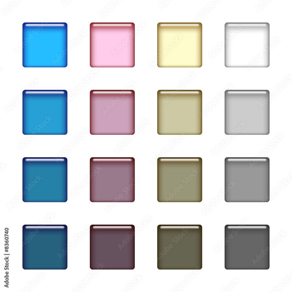 Glossy Buttons Glossy Buttons