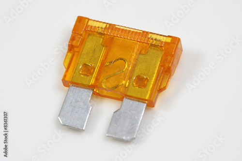 Yellow Electrical Car Fuses