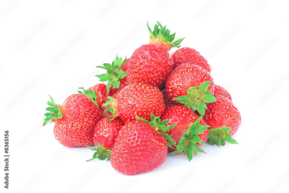 Pile of strawberries. Pile of strawberries.