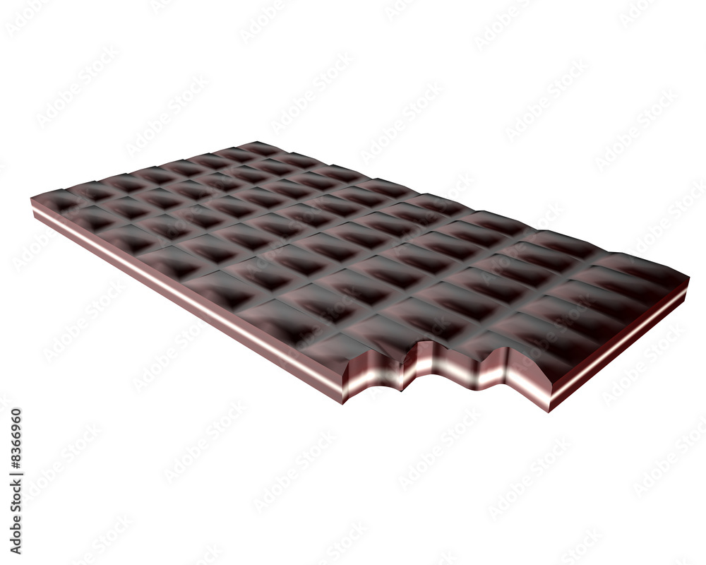chocolate bar with bite chocolate bar with bite