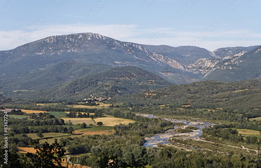 Vallée de l'Asse - Alpes de Haute Provence, France