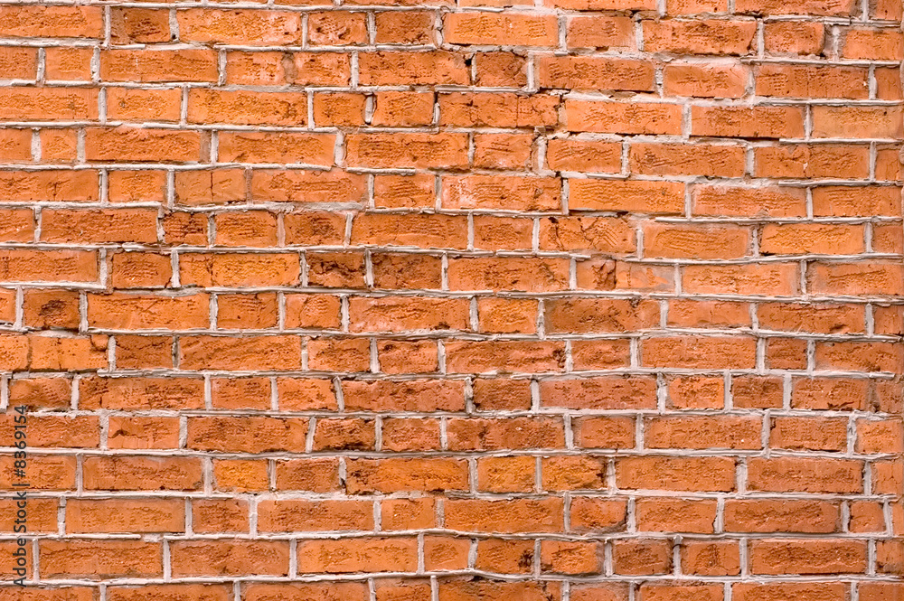 Naklejka premium Old brick wall