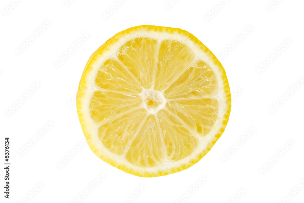 Zitronenscheibe