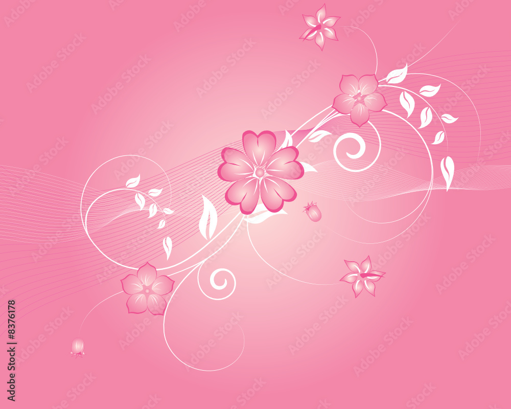 floral background floral background