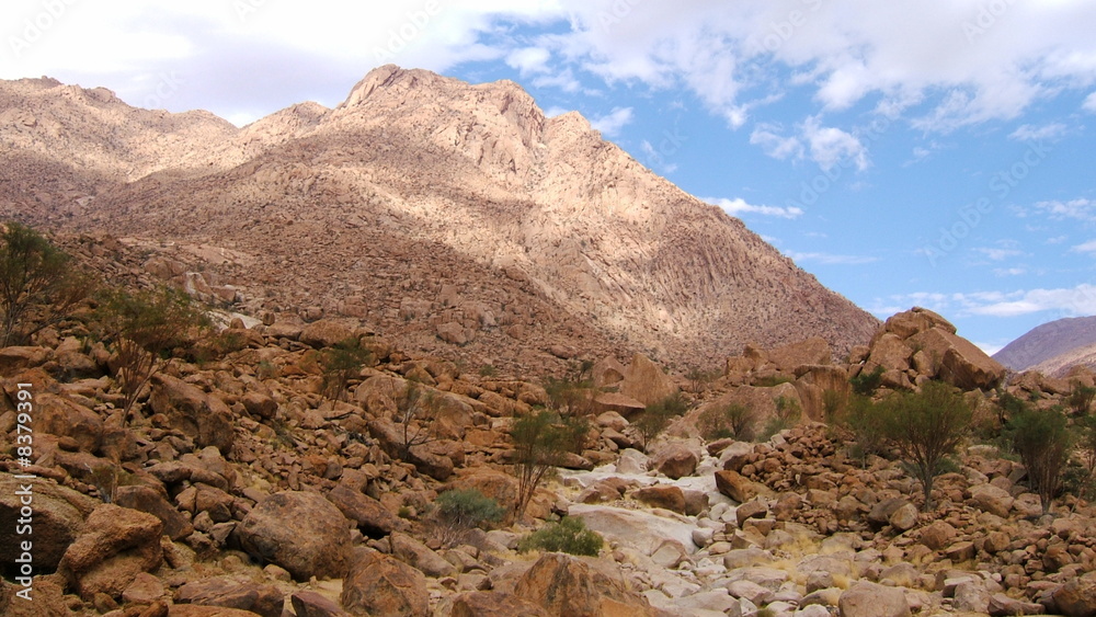 Namibie, désert de pierre