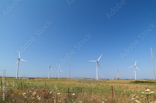 Wind Turbines Power Plant