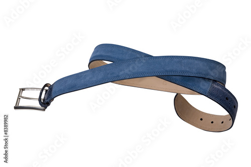 Принти на полотні convolute blue belt with buckle