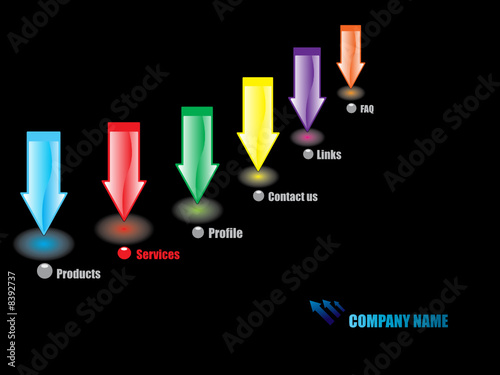 Web page background
