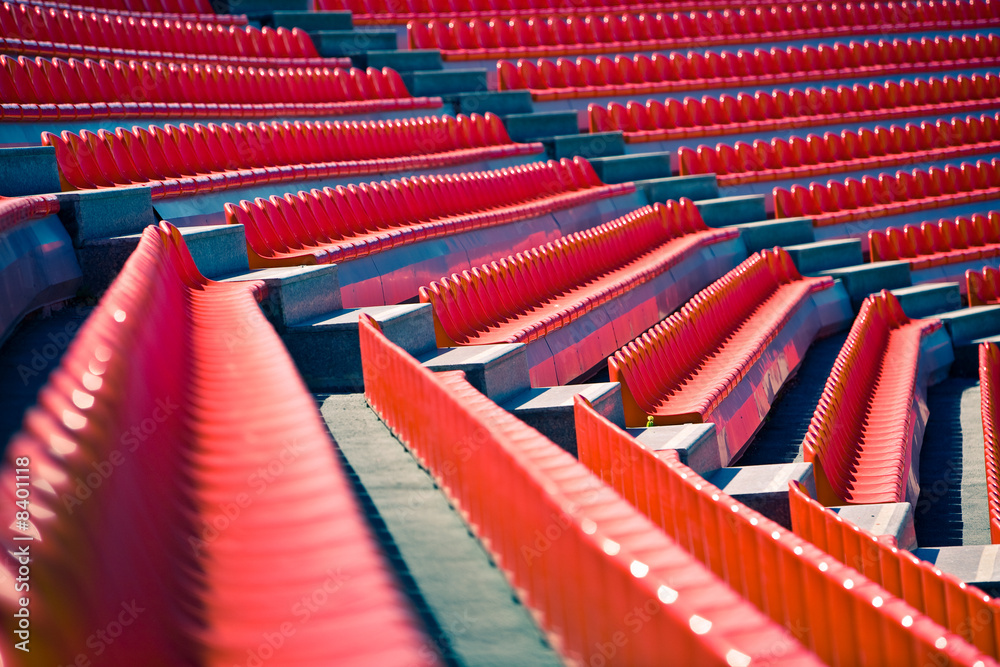 Fototapeta premium Stadium seats #2