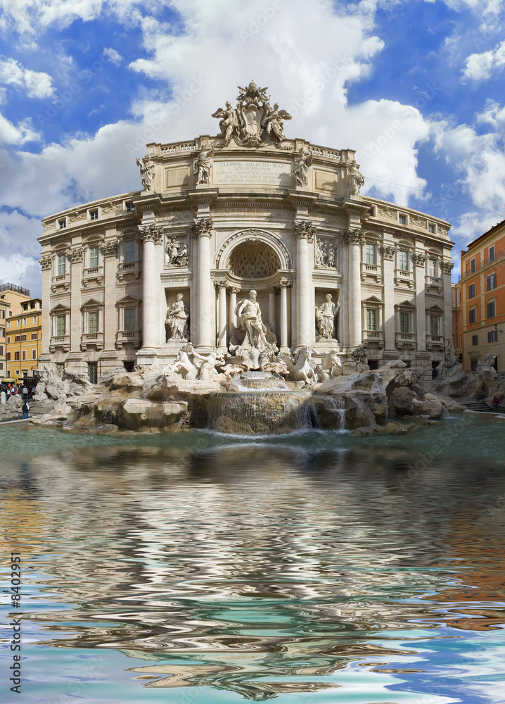 Fontana Trevi Roma