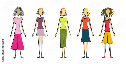 Foto 5 femmes ethniques