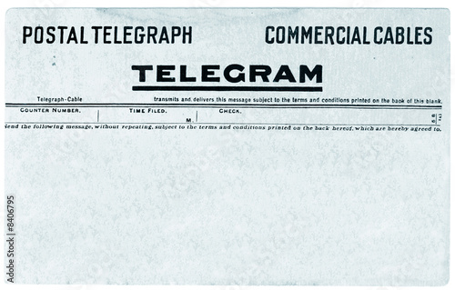 Vintage Telegram