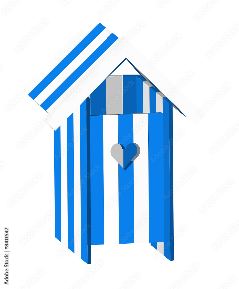Cabane de plage