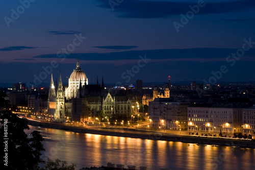 Budapest at nightfall © Kavita