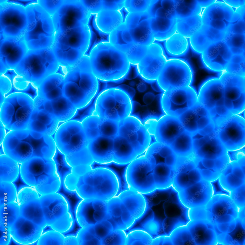 3D Cells - Tiles seamlessly as a pattern. 3D Cells - Tiles seamlessly as a pattern.