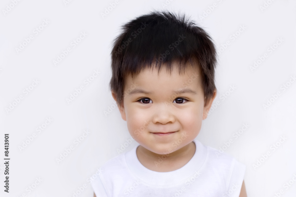 Cute little boy smiling Cute little boy smiling