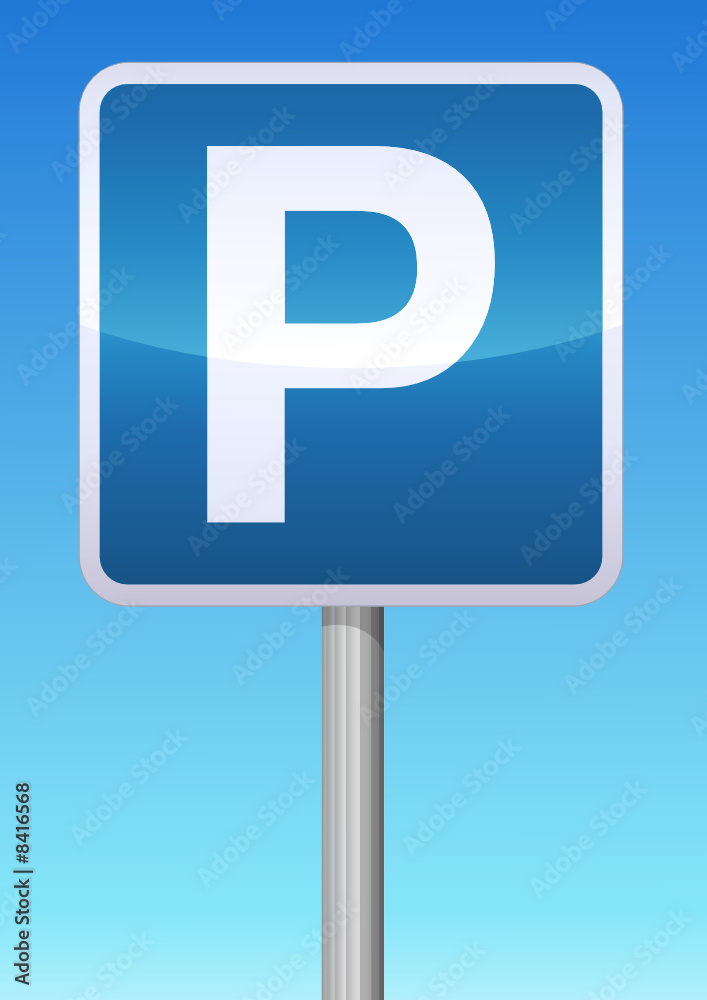 Panneau de signalisation parking Panneau de signalisation parking