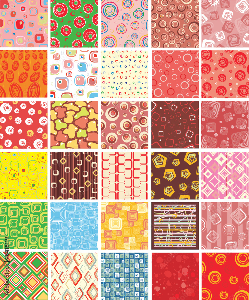 Set stylish and universal backgrounds.Vector.