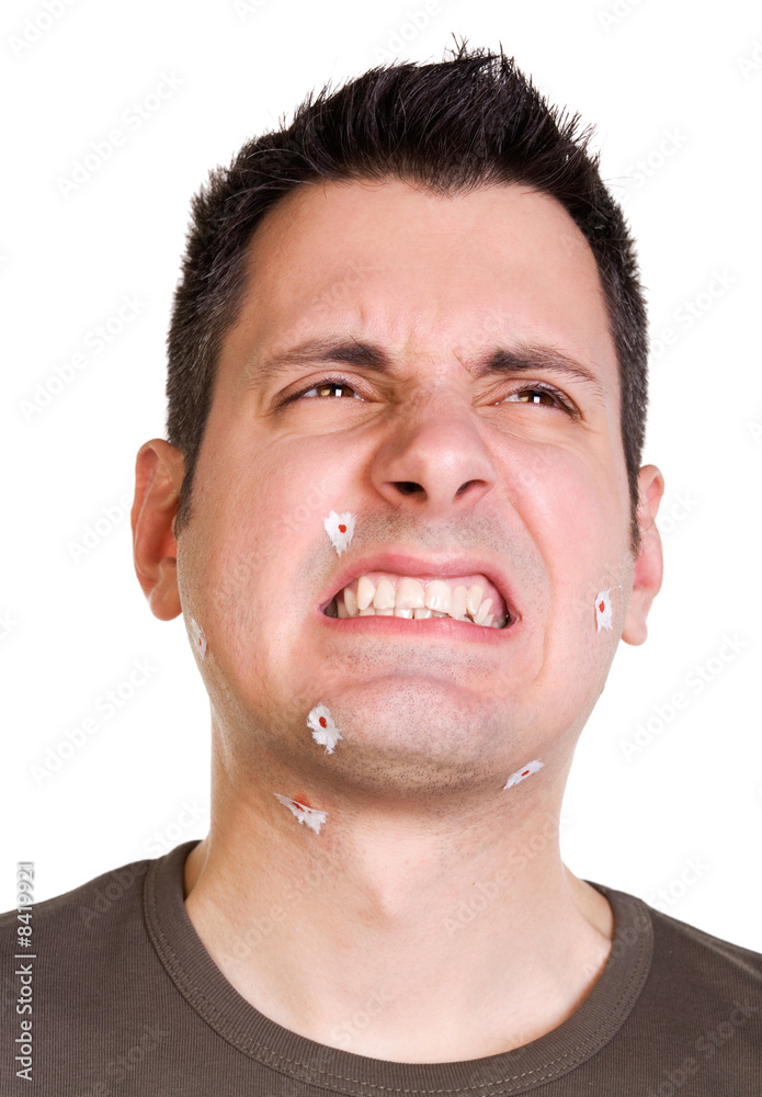 Bad shaving Bad shaving