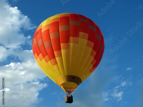 Heissluftballon im Allgäu-Himmel