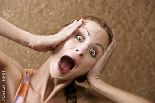 Horrified Woman