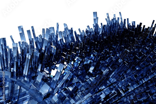 abstract skyscrapers 3d