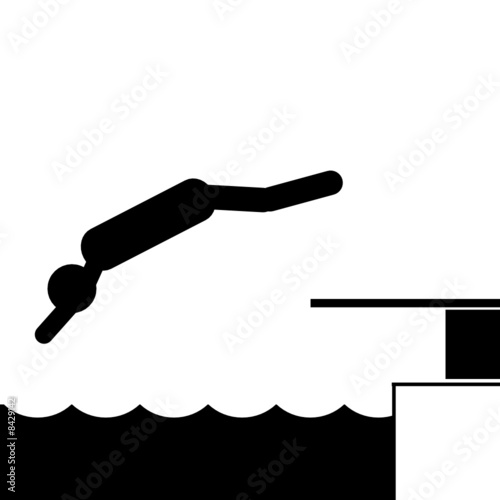 figur turmspringen