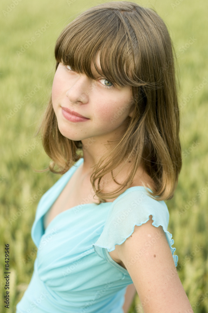 Beautiful teenage girl Beautiful teenage girl