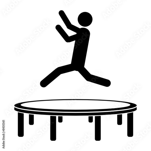 figur trampolin